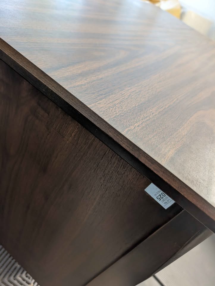 Mid-century Executive Desk - Solid Wood