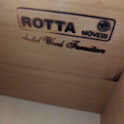 Sophisticated Solid Wood Bedroom Set by Rotta