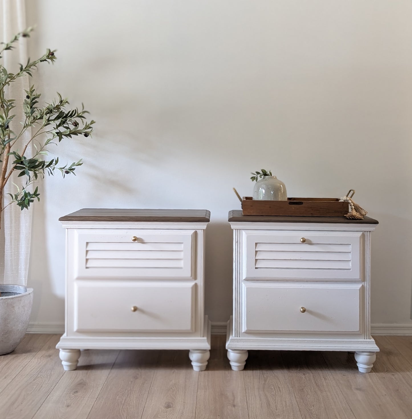 Rotta Nightstand Pair — Coastal Modern