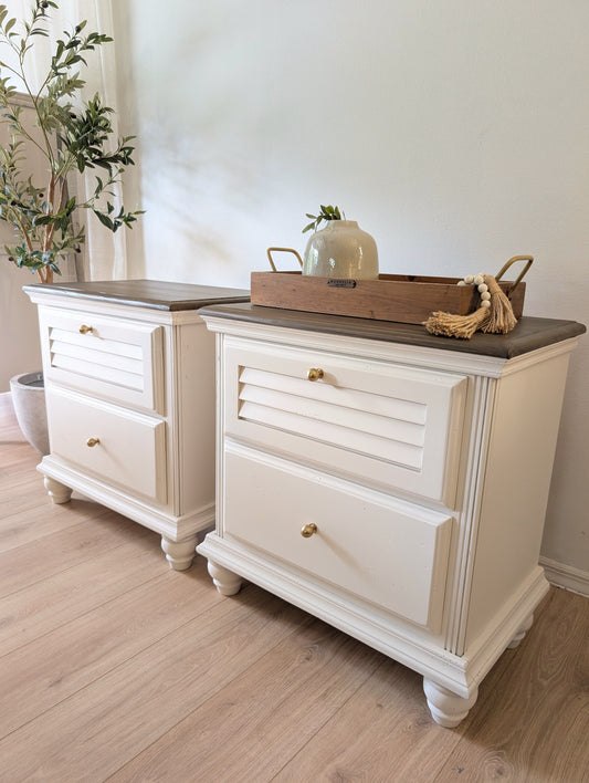 Rotta Nightstand Pair — Coastal Modern